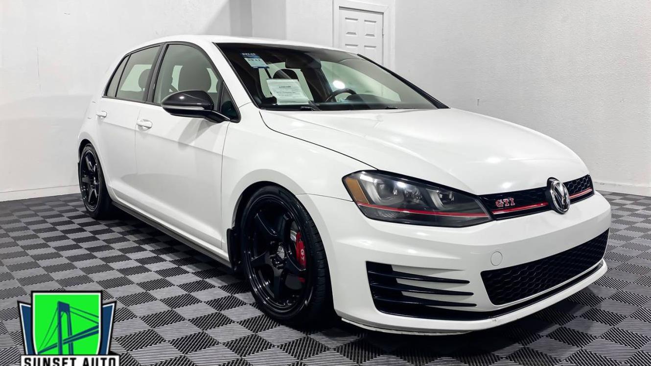 VOLKSWAGEN GOLF GTI 2017 3VW447AUXHM041788 image